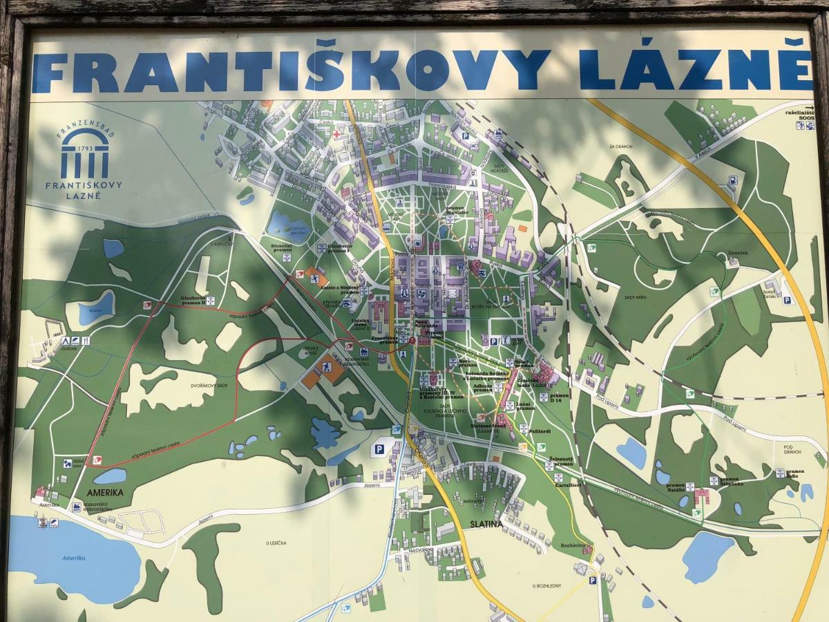 Apartman Krystof Františkovy Lázně Kültér fotó